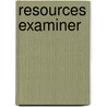 Resources Examiner door Onbekend