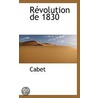 Revolution De 1830 door . Cabet