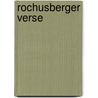 Rochusberger Verse door Hans Tönjes Redenius