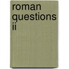 Roman Questions Ii door Jerzy Linderski