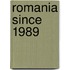Romania Since 1989