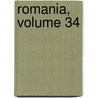 Romania, Volume 34 door Romania Soci T. Des Ami