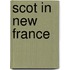 Scot in New France