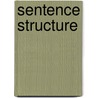 Sentence Structure door Nigel Fabb