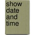 Show Date And Time