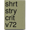 Shrt Stry Crit V72 door Joseph Palmisano