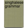 Singhalese Grammar door Lambrick Samuel