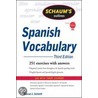 Spanish Vocabulary by Conrad Schmitt