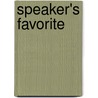 Speaker's Favorite by Frank Honywell Fenno