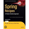 Spring Web Recipes door K. Sipe