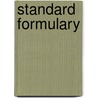 Standard Formulary door Albert Ethelbert Ebert