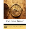 Statistical Report by New York