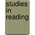 Studies in Reading