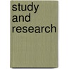 Study and Research door Marjorie Frank