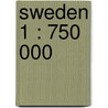 Sweden 1 : 750 000 door Onbekend