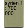 Syrien 1 : 700 000 door Gustav Freytag