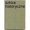 Szkice Historyczne door Stanislaw Schnür-Peplowsk