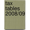 Tax Tables 2008/09 door Sarah Laing