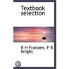 Textbook Selection door R. H. Franzen