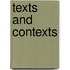 Texts And Contexts