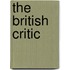 The British Critic