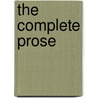 The Complete Prose door Woody Allen