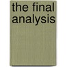 The Final Analysis door Keith McCarthy