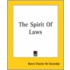 The Spirit Of Laws