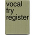 Vocal Fry Register