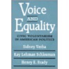 Voice and Equality by Sidney Verba