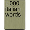 1,000 Italian Words door Inc. Berlitz International