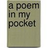 A Poem in My Pocket by Traci Ferguson Geiser