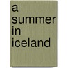 A Summer In Iceland door Mordaunt Roger Barnard