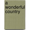 A Wonderful Country door David Olesen
