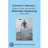 Abnormal Psychology