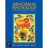 Abnormal Psychology door Irwin Sarason
