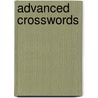 Advanced Crosswords door Jonathan Crowther