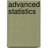 Advanced Statistics door Shelby Haberman