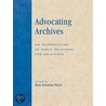 Advocating Archives by Elsie Freeman Finch