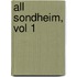 All Sondheim, Vol 1