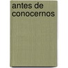 Antes de Conocernos door Julian Barnes