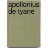 Apollonius De Tyane by Unknown