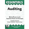 Auditing Essentials door Research and Education Association