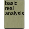 Basic Real Analysis door Anthony W. Knapp
