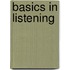 Basics In Listening