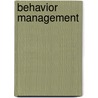 Behavior Management door Crystal Bowman