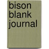 Bison Blank Journal door Nodin Press