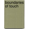 Boundaries of Touch door Jean O'Malley Halley