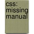 Css: Missing Manual