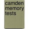 Camden Memory Tests door Elizabeth Warrington